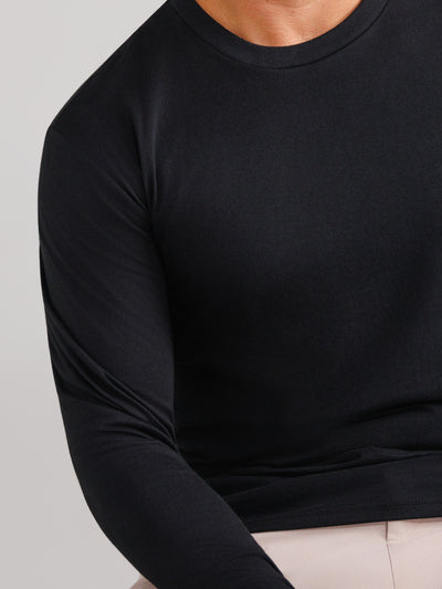 Black Long Sleeve 3-pack