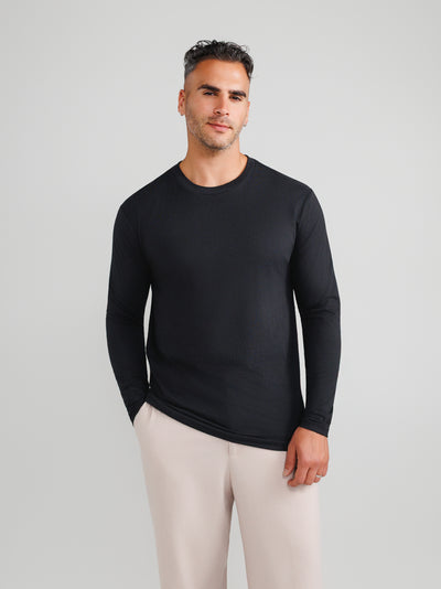 Black Long Sleeve 3-pack
