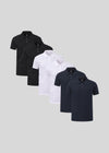 Black, White, Navy
