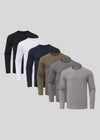 Black, White, Navy, Olive green, Gray, Light Grey