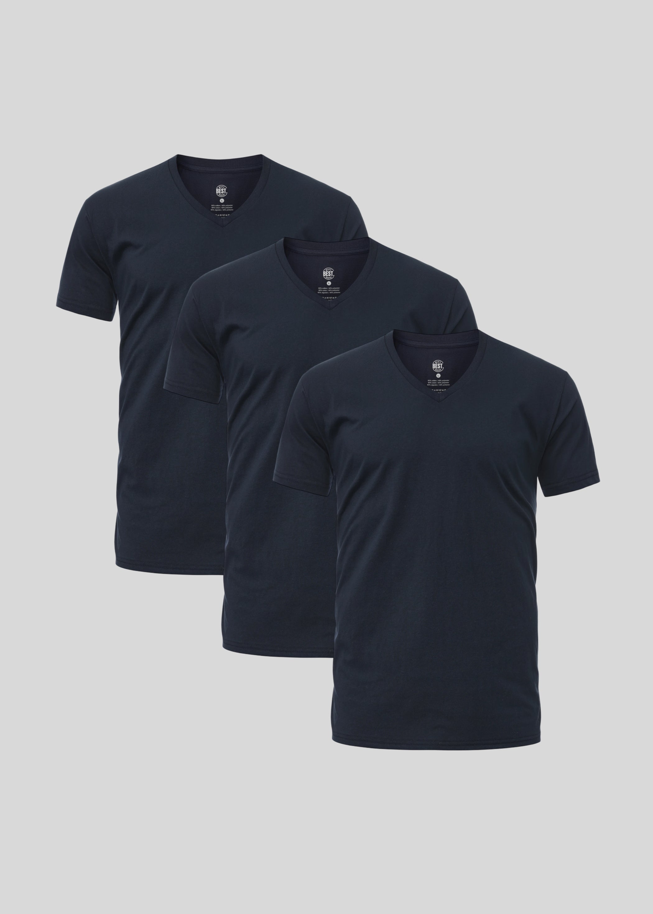Navy V-Neck 3-pack