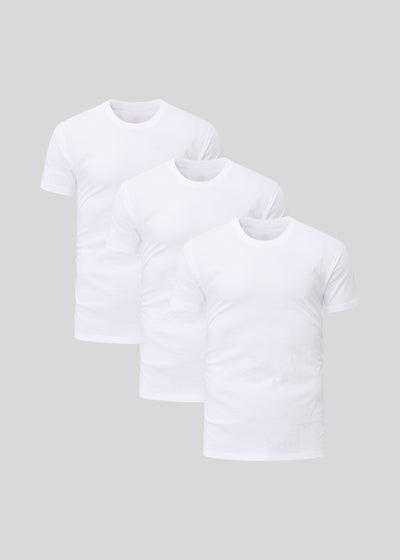 All White 3-pack