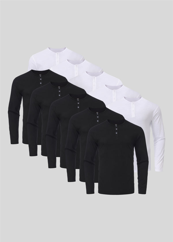 Yinyang Henley 10-pack