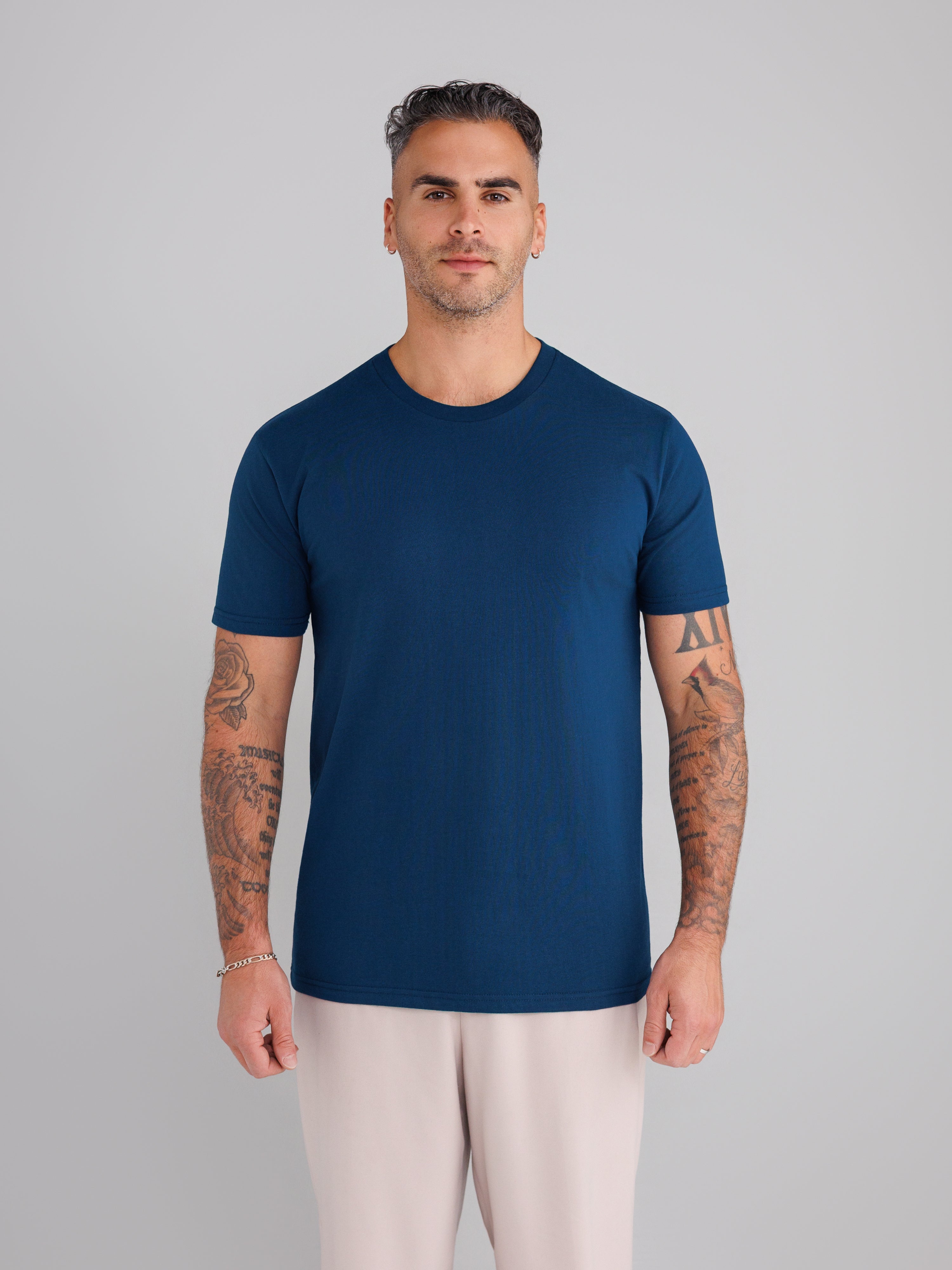 Deep Navy Crew Neck