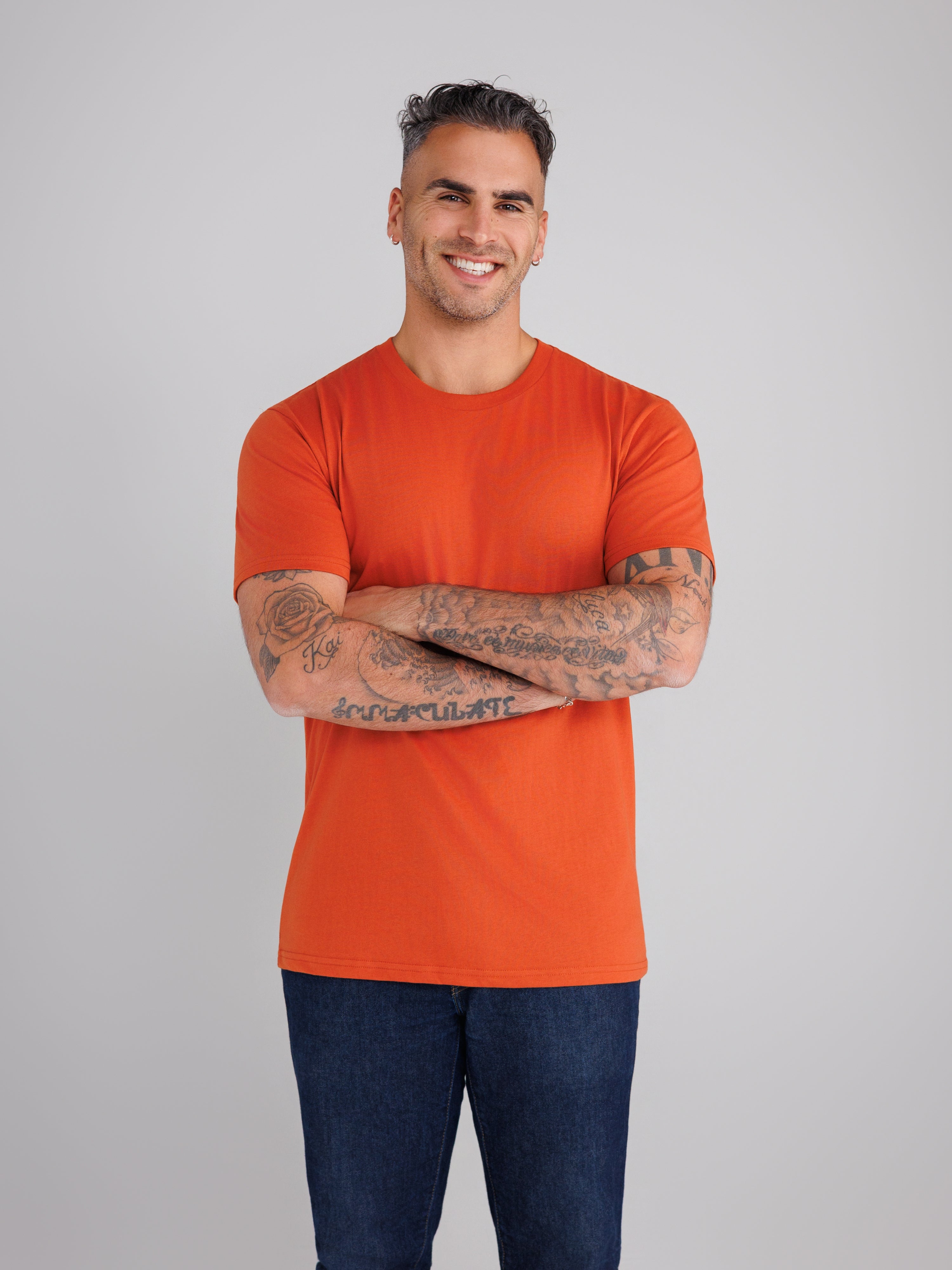 Rust Crew Neck